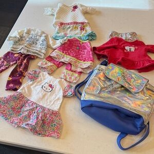 American Girl backpack and bear Outfit American girl other clothes?